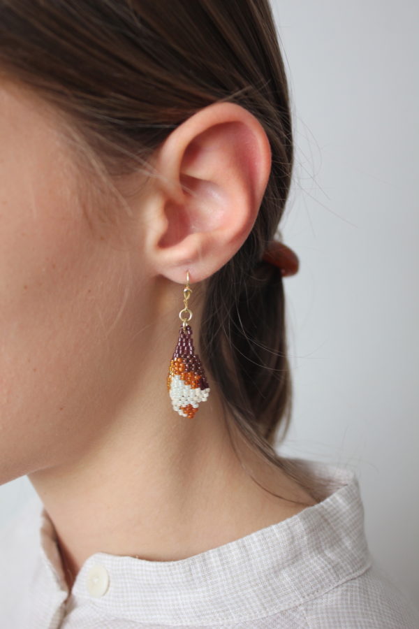 beaded earrings bubbles - Image 2